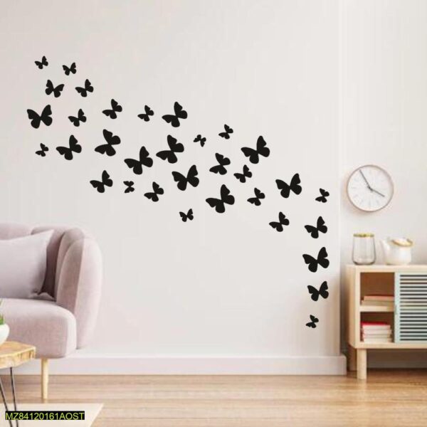 Set Of 60,3D Buttefly Stylish Wall Art – Modern Home Decore - Image 2