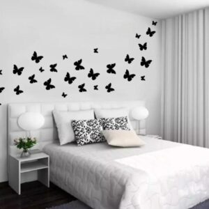 Set Of 60,3D Buttefly Stylish Wall Art – Modern Home Decore
