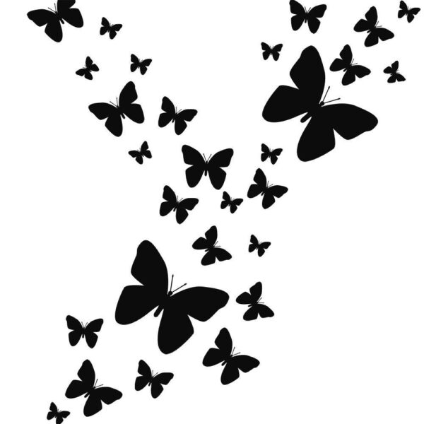 Set Of 60,3D Buttefly Stylish Wall Art – Modern Home Decore - Image 4