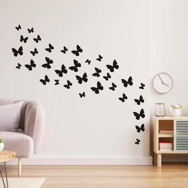 Set Of 60,3D Buttefly Stylish Wall Art – Modern Home Decore - Image 5