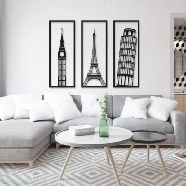 Stylish Analogue Art Wall Buttefull Stylish Wall – Modern Home Decore