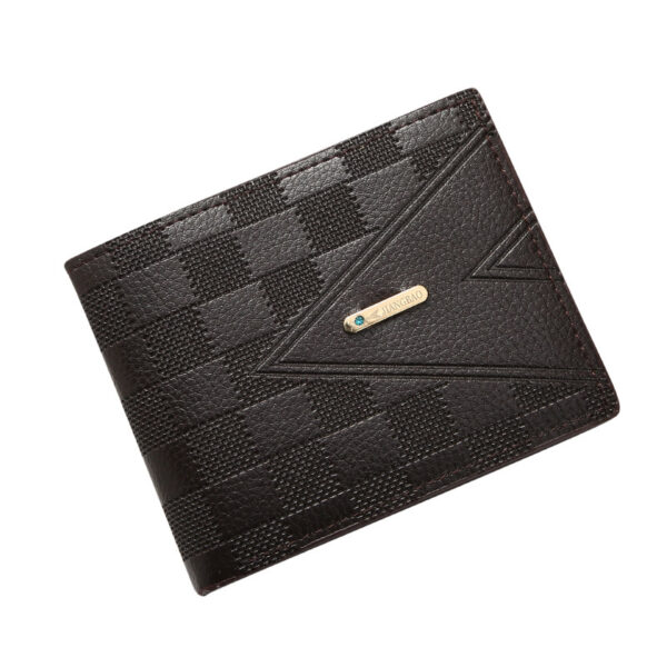 Factory direct 2025 new men's wallet short business wallet youth horizontal light luxury multi-card - Image 4