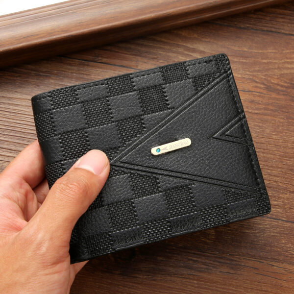 Factory direct 2025 new men's wallet short business wallet youth horizontal light luxury multi-card - Image 6