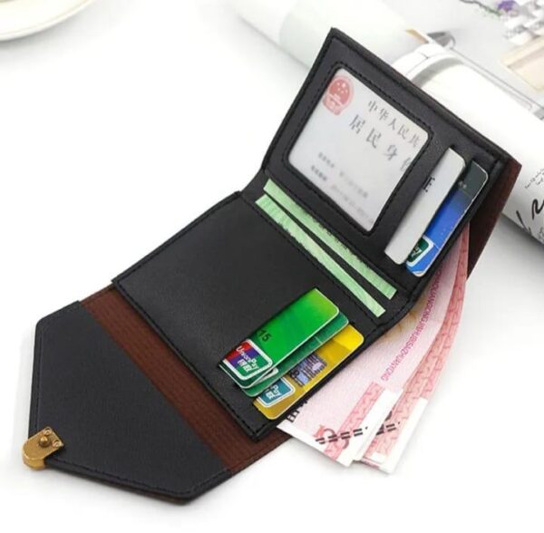 Women's Leather Cards Carry Wallet - Image 4