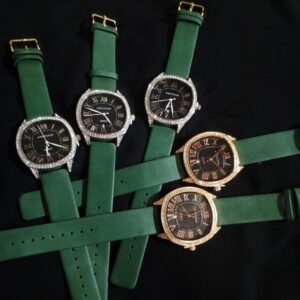 Women's Quartz Analogue Watch - 1 Pc, Leather Strap