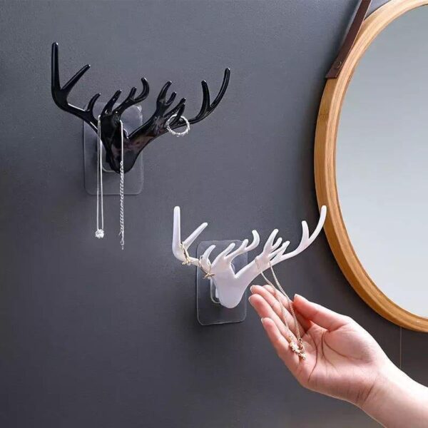 2 Pcs Deer Wall Hanging Hooks - Image 7