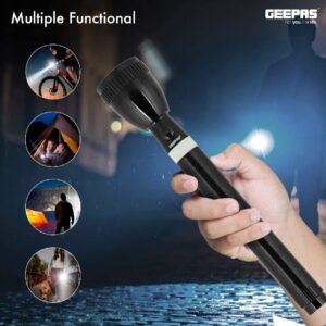 Rechargeable Self Defense Flashlight with  Type-C Charging Port