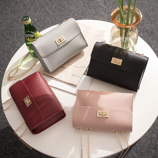 2025 new women's bag summer Korean fashion small square bag ins chain shoulder diagonal bag foreign trade bag wholesale - Image 9