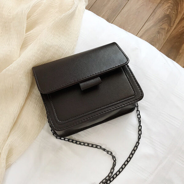 New Small Bag Women's 2025 Spring New Trendy ins All-match Wide Shoulder Strap Small Square Bag Retro Shoulder Crossbody Bag - Image 6