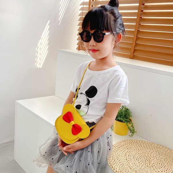 Spring 2025 Korean-Style Mini Crossbody Bag for Girls – Cute Cartoon Princess Design" - Image 7