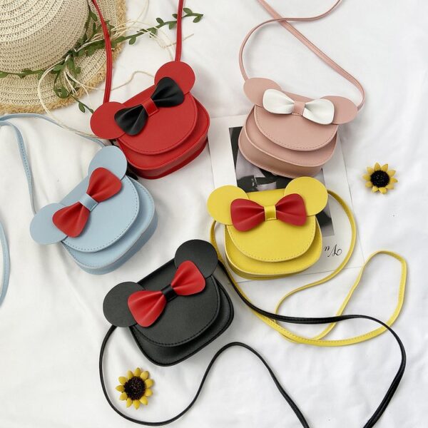 Spring 2025 Korean-Style Mini Crossbody Bag for Girls – Cute Cartoon Princess Design" - Image 8