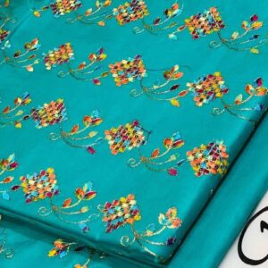 2 pcs Women’s Unstitched Embroidered Suit