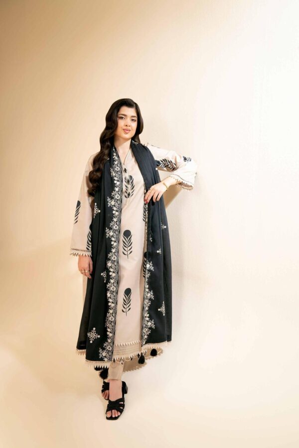 3 Pcs Women,s Unsitiched Printed Suit