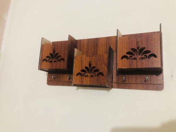 Wood Key Holder, Wall Hanging - Image 4