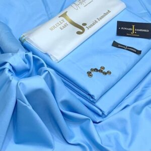 J. Men's Unstitched Boski Plain Suit