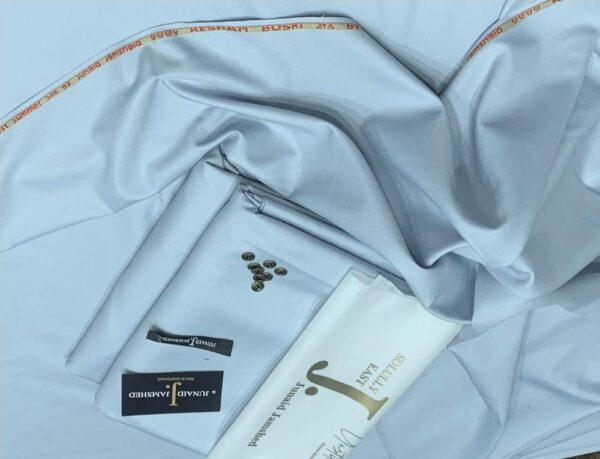 Men’s Unstitched Boski Plain Suit - Image 3