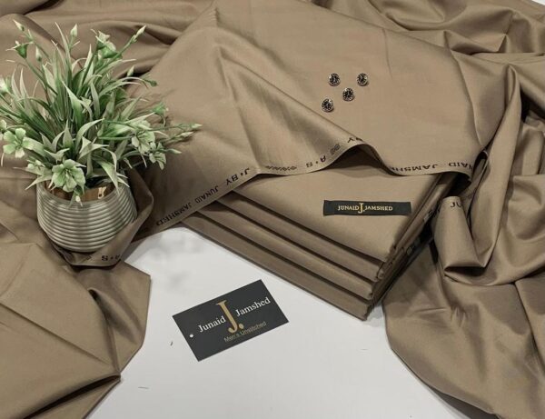 J. Men’s Unstitched Boski Plain Suit - Image 4
