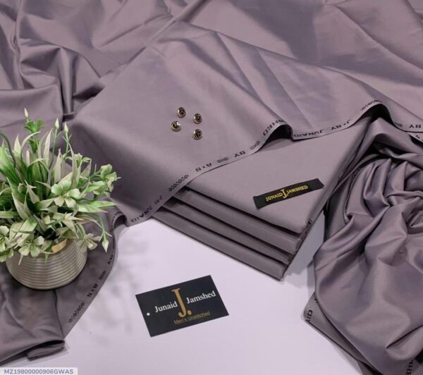 Men’s Unstitched Boski Plain Suit - Image 3