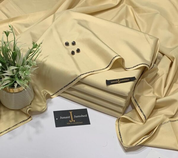 Men’s Unstitched Boski Plain Suit - Image 3