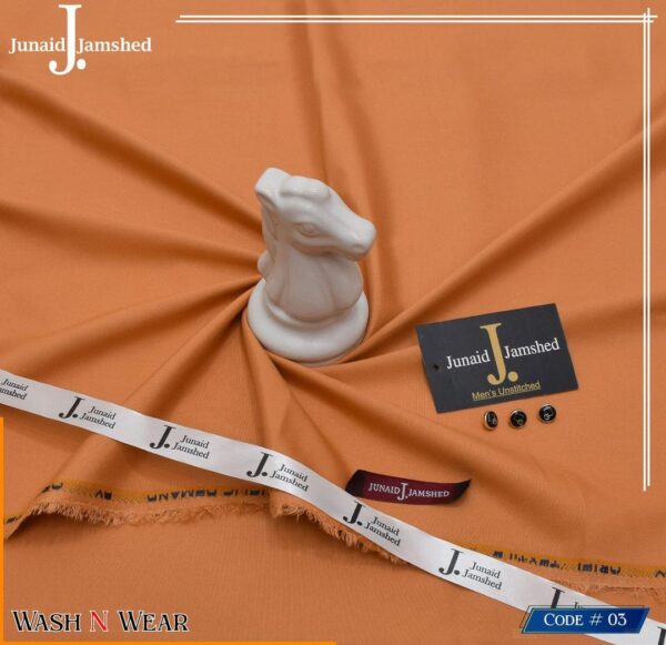 Men’s Unstitched Boski Plain Suit - Image 3