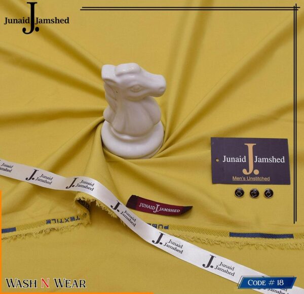 Men’s Unstitched Boski Plain Suit - Image 4