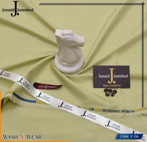 Men’s Unstitched Boski Plain Suit - Image 4