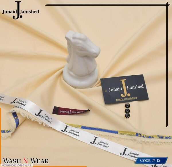 Men’s Unstitched Boski Plain Suit - Image 2