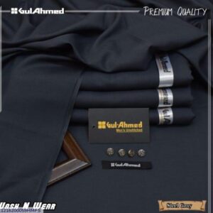 Men’s Unstitched Wash And Wear Plain Suit