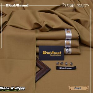 Men’s Unstitched Wash And Wear Plain Suit