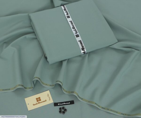 Men’s Unstitched Wool Plain Suit - Image 4