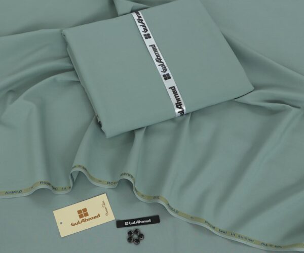 Men’s Unstitched Wool Plain Suit - Image 5