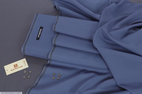 Men’s Unstitched Wash And Wear Plain Suit - Image 2