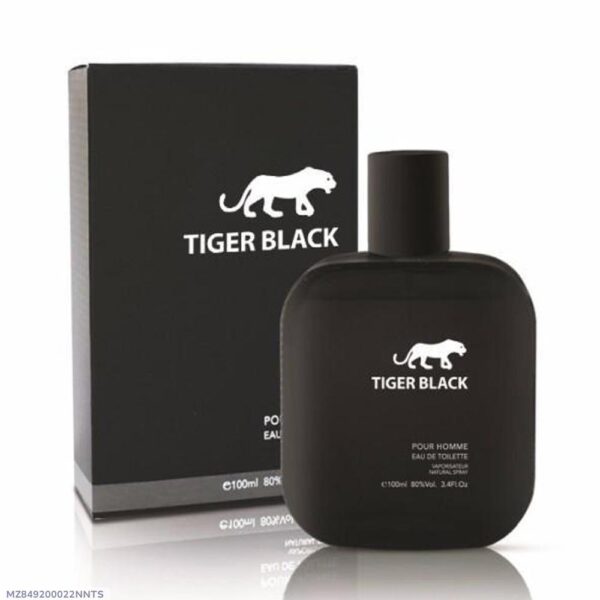 Tiger Black Perfume For Men - 100ml - Image 3