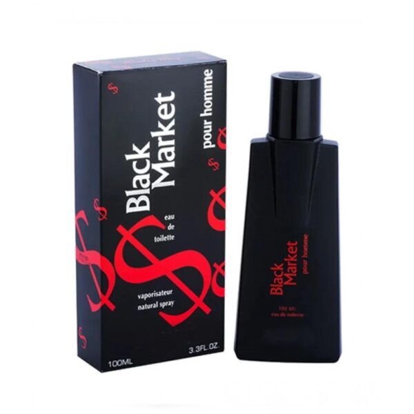 24 Hrs Sweat Resistance Black Market Perfume, 100ml - Image 4