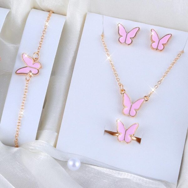 Matching watch bracelet suit exquisite simple versatile niche fashion high sense clavicle chain temperament necklace suit - Image 2