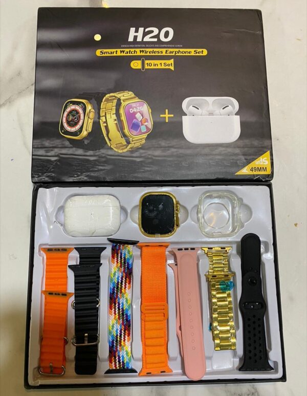 10 In 1 Bluetooth Smart Watch with Long-Lasting Battery - Image 3