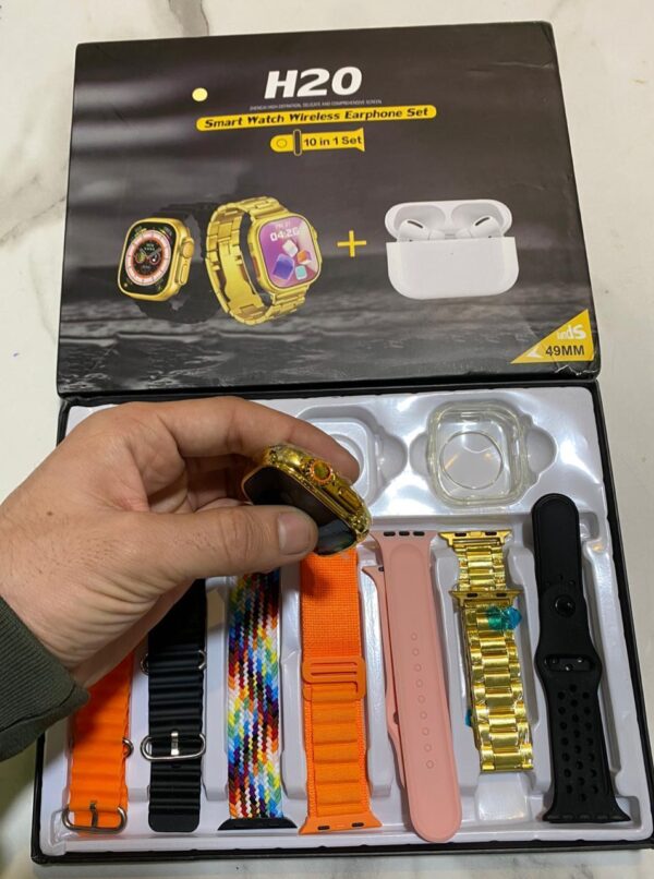 10 In 1 Bluetooth Smart Watch with Long-Lasting Battery - Image 2