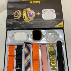 10 In 1 Bluetooth Smart Watch with Long-Lasting Battery