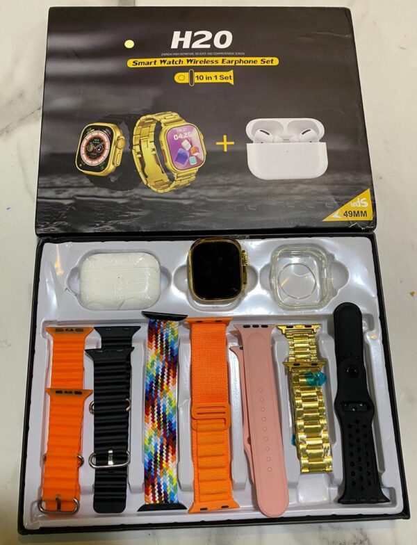 10 In 1 Bluetooth Smart Watch with Long-Lasting Battery - Image 5