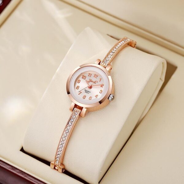 Watch Women's Small Light Luxury Women's Elegant Small and Exquisite Bracelet High-end Elegant Women's Quartz Watch - Image 2