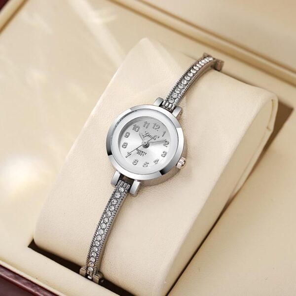 Watch Women's Small Light Luxury Women's Elegant Small and Exquisite Bracelet High-end Elegant Women's Quartz Watch - Image 5