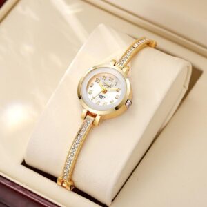 Watch Women's Small Light Luxury Women's Elegant Small and Exquisite Bracelet High-end Elegant Women's Quartz Watch