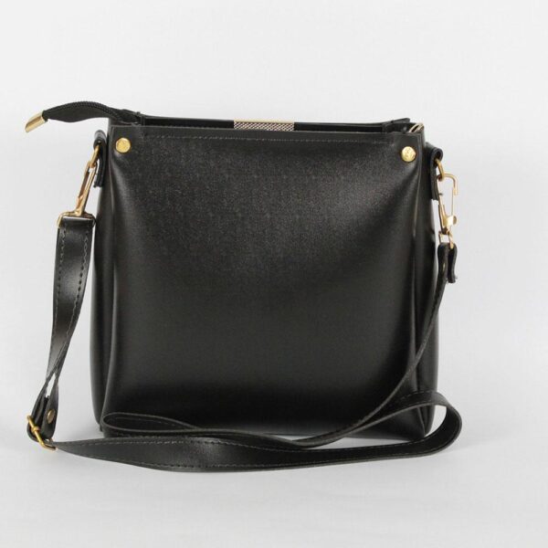 Girl's Rexine Plain Hand Bag - Image 2